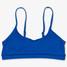 TYLER'S Women's Iris Scoop Neck Bikini Top blue front view