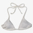 The ERLEBNISWELT-FLIEGENFISCHEN'S Women's Luna Floral Terry Triangle Bikini Top in White The ERLEBNISWELT-FLIEGENFISCHEN'S Women's Luna Floral Terry Triangle Bikini Top in White