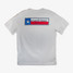 Vineyard Vines Men's Texas Flag Box Logo Tee in White back