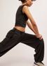 FP Movement Women's Hot Shot Crossover Set in Black back view
