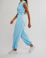 FP Movement Women's Hot Shot Crossover Set in Bright Blue side view