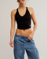 FP Movement Women's All Clear V Neck Cami Black back
