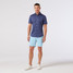 Mizzen+Main Helmsman Shorts Light Blue back view