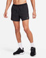 The Nike Men's Stride Dri-FIT 5" 2-in-1 Running Shorts in Black