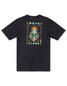 The Baja Llama Men's Agave El Sativo Tee in Black The Baja Llama Men's Agave El Sativo Tee in Black