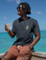 Baja Llama Men's Agave El Sativo Tee in Black side view