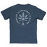 Texas Hill Country Provisions Men's Legalize Bluebonnet Picking Tee in Weathered Navy detail