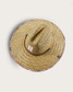 Hemlock Straw Lifeguard Hat Island Cowboy front view