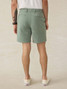 Faherty All Day 7" Shorts Trail Olive Green front view
