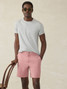 Faherty All Day 7" Shorts Rose Red side view