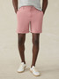 Faherty All Day 7" Shorts Rose Red flat lay
