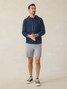 Faherty All Day 7" Shorts Ice Grey front view