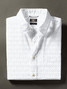 Faherty Men's Movement Monterey Short Sleeve Shirt White Flint Geo front