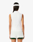 Lacoste Women's Stretch Knit Tennis Polo in White