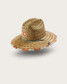 Hemlock Big Kids' Straw Lifeguard Hat Suns front view