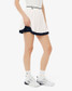 Lacoste Women's Ultra Dry bassa Heritage Stretch Skirt in Flour/Navy Lacoste Women's Ultra Dry bassa Heritage Stretch Skirt in Flour/Navy