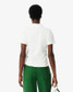 Lacoste Women's Slim Fit Adjustable Piqué Polo White back view