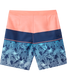 The O'Neill Boys' Hyperfreak Heat Block 17 inch Boardshorts in Peach Echo