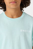 The O'Neill Boys' Bookends Tee in Pastel Turquoise