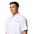 The Columbia Men's PFG Backwater Shirt in White