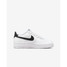Nike Big Kids' Air Force 1 Shoes White and Black side view