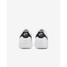 Nike Big Kids' Air Force 1 Shoes White and Black top view