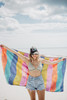 KATYDID Navy Daisy Beach Towel lifestyle