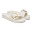 Birkenstock Women's Madrid Big Buckle Eva Sandals Eggshell White top view