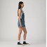 Levi's Women's Vintage Shortalls Medium Wash front view