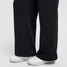 Nike Sportswear Girls' Club Fleece Wide Length Pants in Black detail view