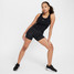 Nike Girls' One Tank Top Black front view