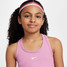 Nike Girls' One Tank Top Magic Flamingo side view