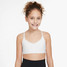 Nike Girls' Indy Sports Bra in White front view