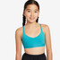 Nike Girls' Indy Sports Bra in Dusty Cactus front view