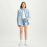 The Levi's Women's 501 Original High Rise Shorts in Medium Wash