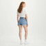 Levi's Women's 501 Original High Rise Shorts Medium Wash front