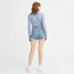 Levi's Women's 501 Original High Rise Shorts Jazz Solo front