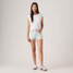 Levi's Women's 501 Original High Rise Shorts in Glacial Pace