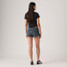 Levi's Women's 501 Original High Rise Shorts Jump Out back
