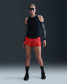 Nike Women's Swift Dri-FIT Tank Top Black fit view