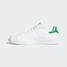adidas Women's Stan Smith White and Green front view