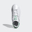 adidas Big Kids' Stan Smith Shoes White and Green heel view
