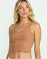 Billabong Women's Rerun Tank Top in Rose Brown Billabong Women's Rerun Tank Top in Rose Brown