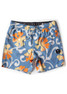 The Vissla Men's Koa 16.5 inch Volley Shorts in Harbor Blue The Vissla Men's Koa 16.5 inch Volley Shorts in Harbor Blue