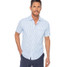 The Criquet Men's Performance Pearl Snap Shirt in Blue