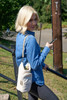 Wanderfull Vegan Leather Hydrobag in Ivory lifestyle scene