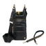 Wanderfull Vegan Leather Hydrobag in Black worn by person