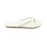 Soléi Sea Women's Indie Patent Flip Flop Sandals in Cream