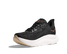 Hoka Women's Clifton 10 Running Shoes Black and Rose Gold lateral view