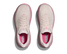 The Hoka Women's Clifton 10 Running Shoes in Rose Creme and Dried Rose